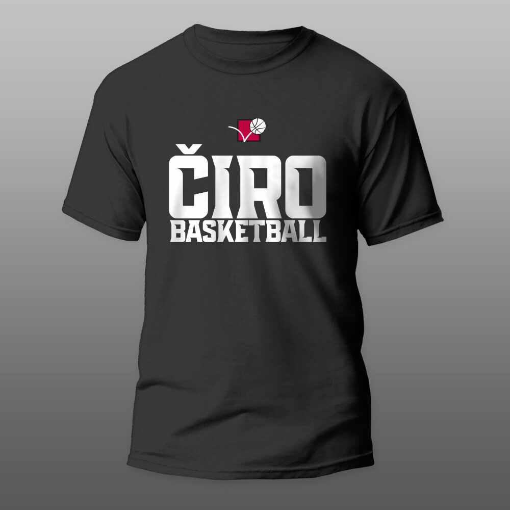 Črna majica "Čiro basketball" 25/26