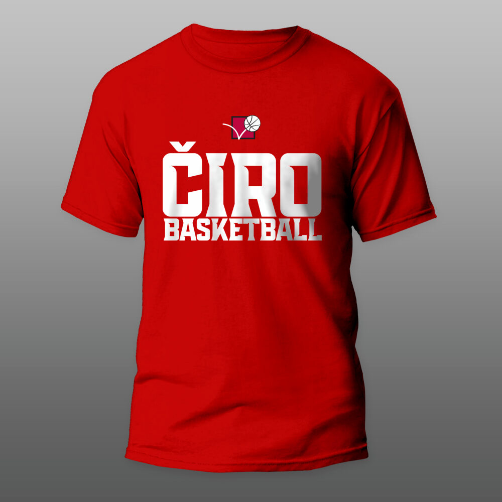Rdeča majica "Čiro basketball" 25/26