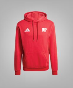 Rdeči adidas klubski pulover